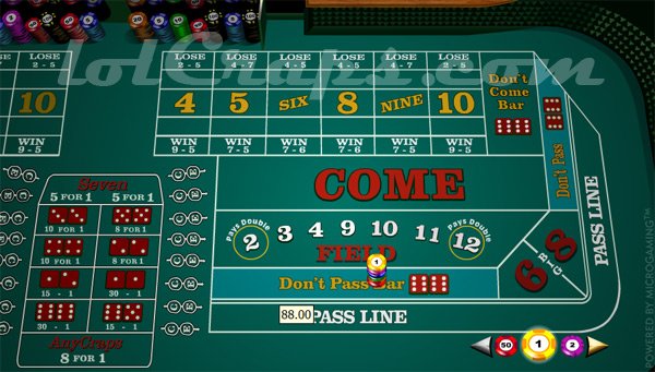 The Do Not’s of Craps