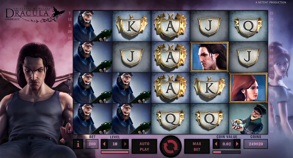 Count Dracula-themed slot