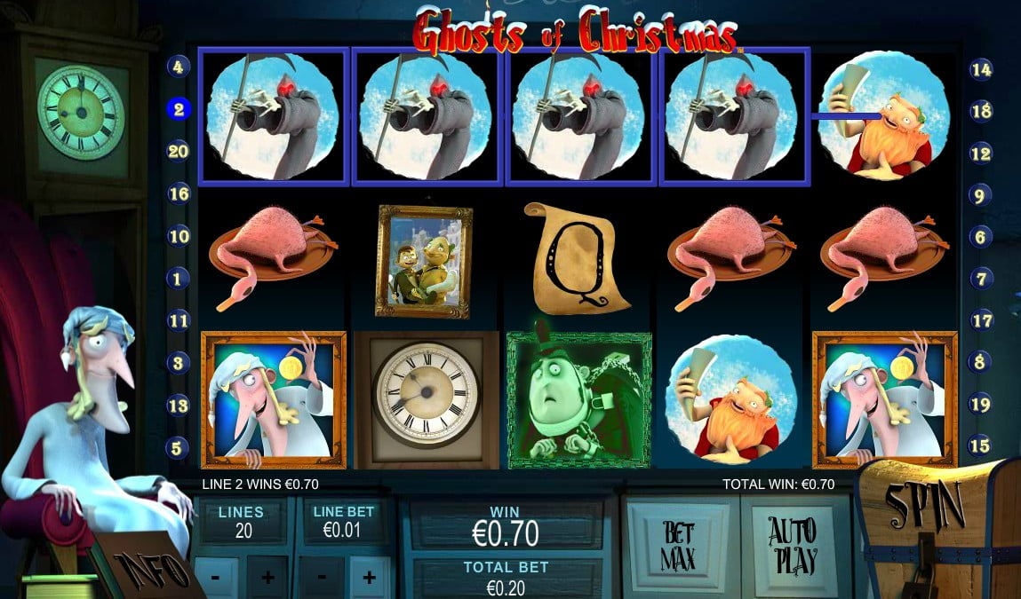 Ghosts of Christmas slot