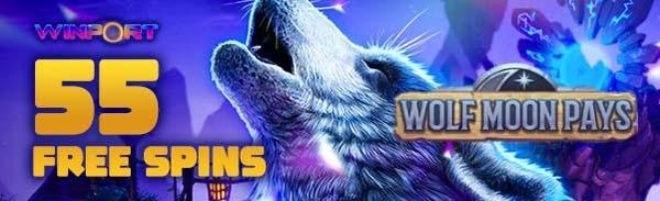 55 Free Spins on Wolf Moon Pays 55 Free Spins on Wolf Moon Pays