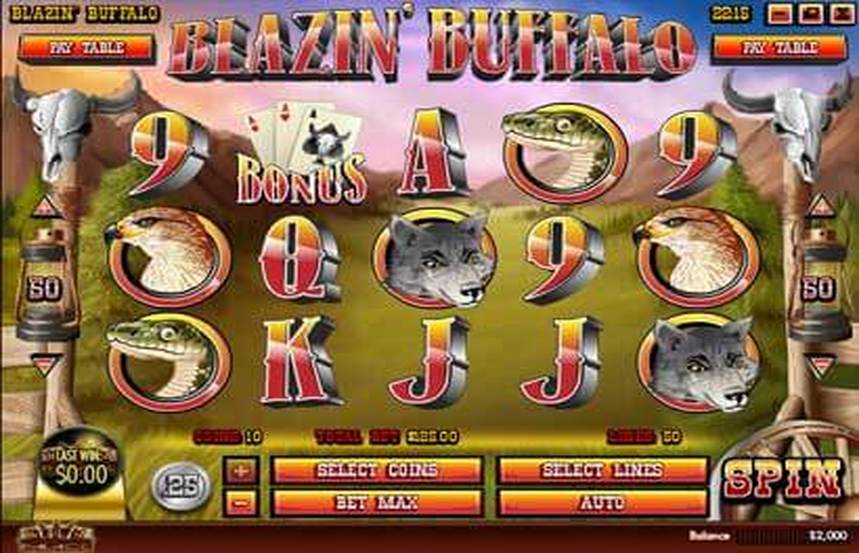 25 Free Spins on Blazin Buffalo 25 Free Spins on Blazin Buffalo