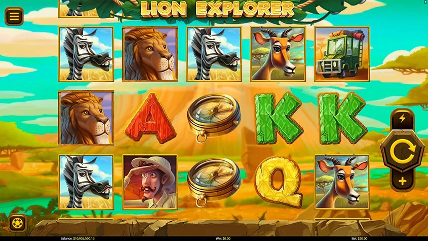 20 Free Spins on Lion Explorer 20 Free Spins on Lion Explorer