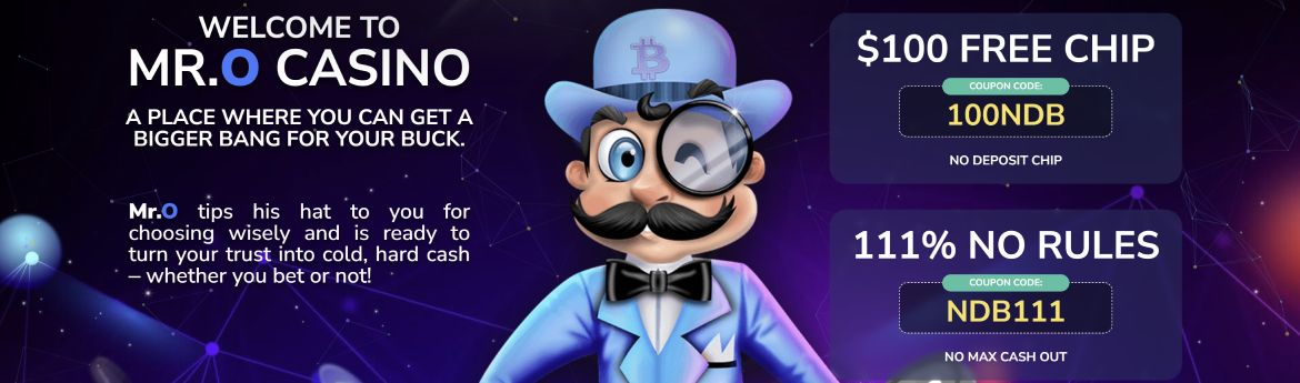 Mr.O Casino bonus offers