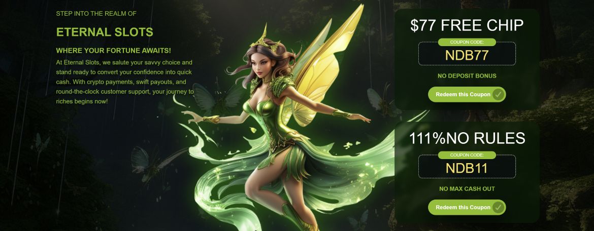 Nodepositbonuses.com Promos for Eternal Slots
